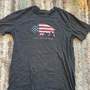Great American Lakes & Timber Gray Tee